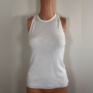 Like new A.L.C. Nello II Top in White Raceback Tank Top Shirt - XS XSmall - ALC